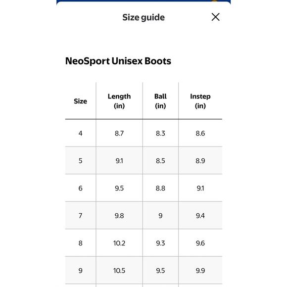 NeoSport 3mm Low Boots Unisex Size 4 - Picture 5 of 8